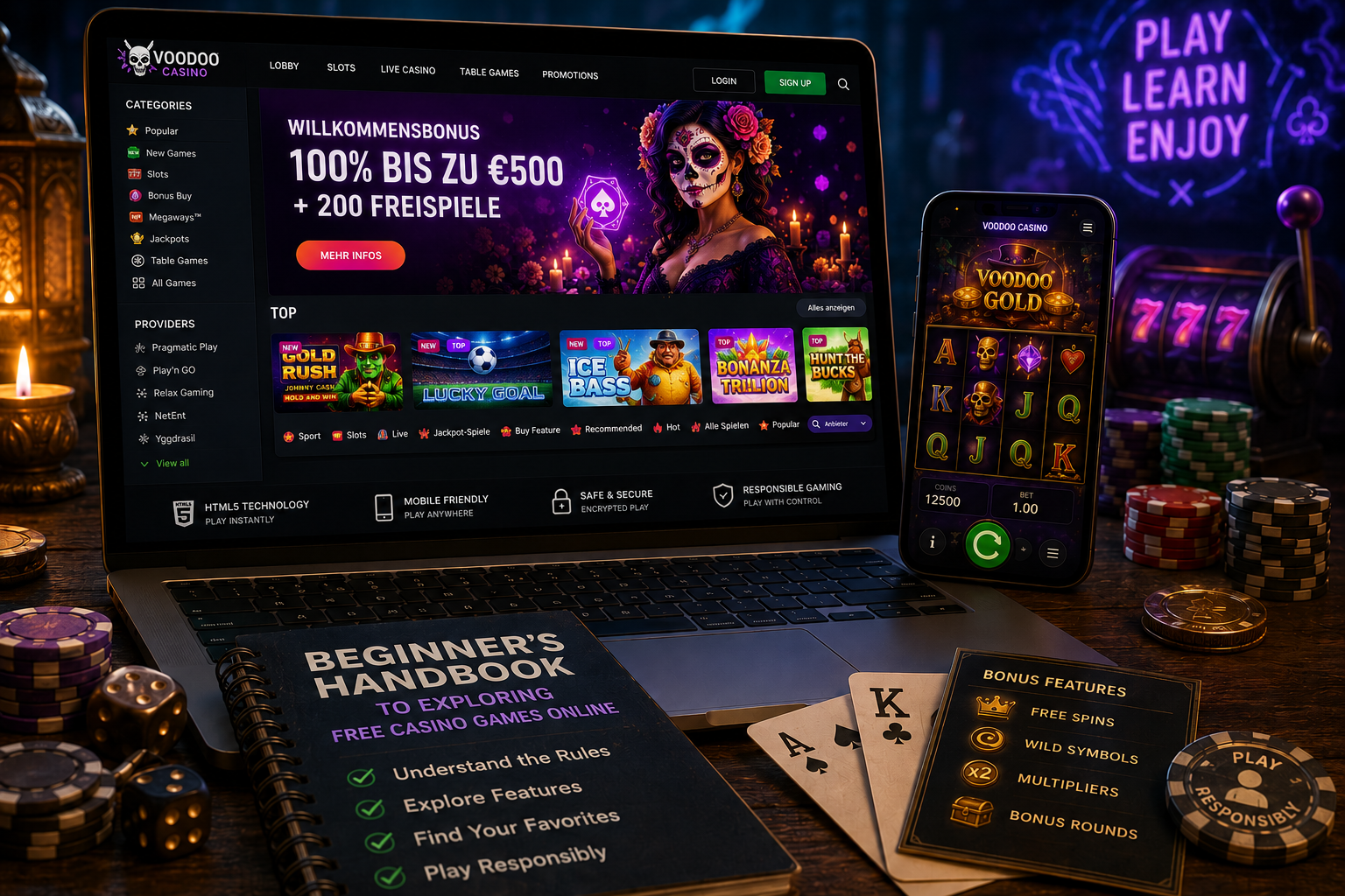 A Beginner’s Handbook to Exploring Free Casino Games Online